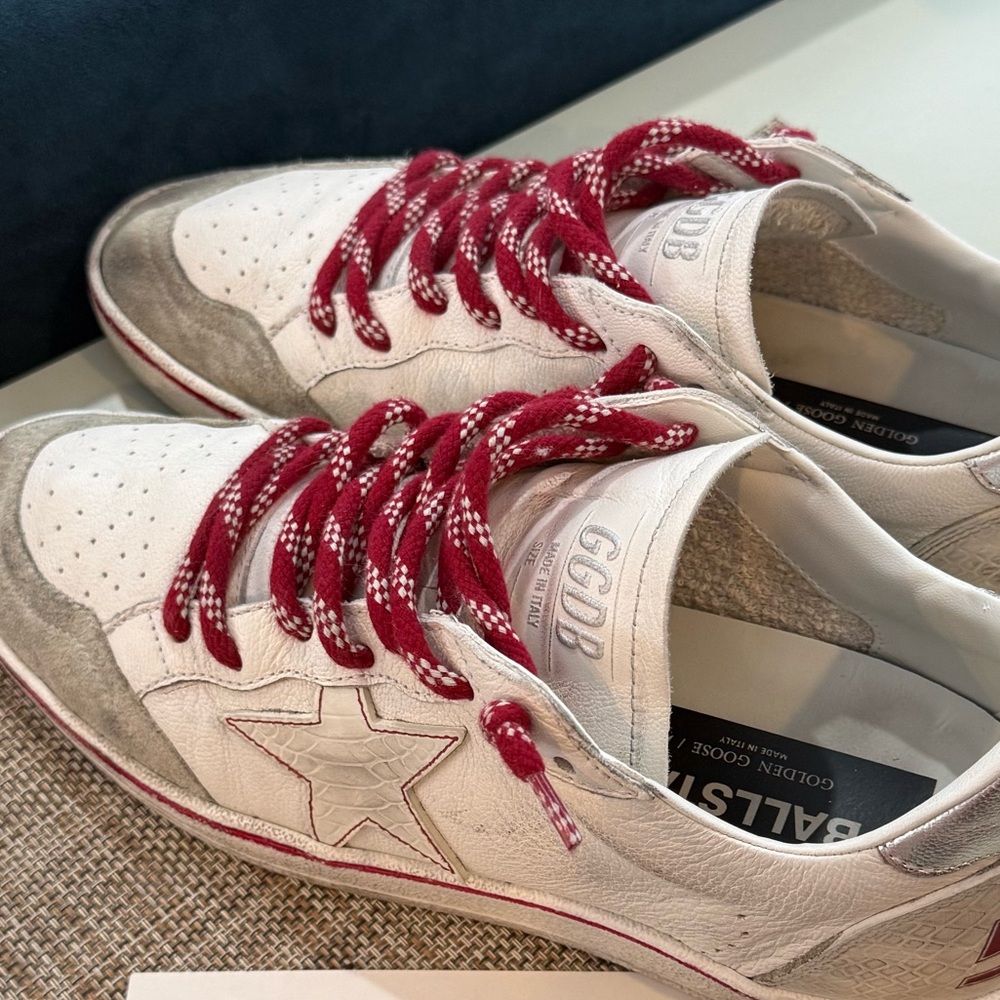 Golden Goose Chinese New Year LTD Edition with Red Laces Size 41
